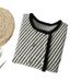 Women's Clothing large size women's tops fat MM fashion slim small fragrance style writing pattern irregular coat_ipsvogv.com