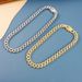 Fashionable And Personalized Street Hip-hop Single Row Diamond Cuban Necklace_ipsvogv.com