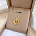 Full Body 【 Titanium Steel 】 Rotating Circular Ring Niche Design, Simple Pendant, Short Collarbone Chain, Korean 【 】 Design, Pendant, Chain,_ipsvogv.com