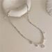 French Pearl Zircon Broken Silver Necklace For Women, Light Luxury, Niche High-end Design, 2024 New Jewelry Gift_ipsvogv.com