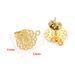 Popular 304 Stainless Steel Accessories, Round Flat Hollow Bottom Bracket, Pins, And Earring Accessories DIY Handmade_ipsvogv.com