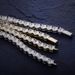 Zircon Tennis Chain Necklace Men New Spring Clasp Gold-Plated Hip-Hop Bracelet For Women Jewelry_ipsvogv.com