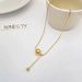 Luxury Small Crowd Cool Wind Ins Female Clavicle Chain Advanced Sense Ball Spring And Summer Necklace Simple_ipsvogv.com