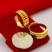 brass Opening, As Desired. Abacus Men's Ring Plated With Real Gold And Vacuum Color Preservation_ipsvogv.com