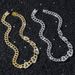 New Men's Full Diamond Love Accessory Splicing Hip Hop Style Chain Necklace_ipsvogv.com