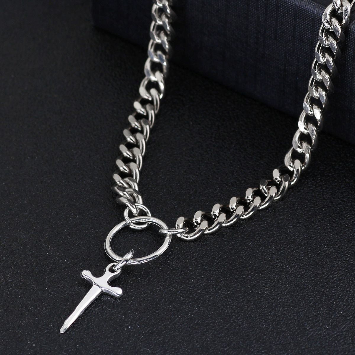 Personalized And Versati Cross Necklace, Minimalist Punk Hip-hop Men's Personalized Accessories, Necklaces Are_ipsvogv.com