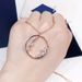 Ring Star Embellished Necklace Female Elements Crystal Hollow Clavicle Chain_ipsvogv.com