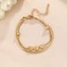 Gold Light Luxury Love High Grade Titanium Steel Bracelet With Insignia Design Double Layer Wrapped Mesh Red Jewelry,_ipsvogv.com