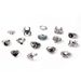 Animal Exaggerated Punk Style Devil's Eye Owl Spider Ring Set Of 15_ipsvogv.com
