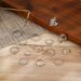 New Open Drop Joint Fashion Flower And Leaf Combination 15 Piece Set Ring_ipsvogv.com