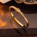Designer Titanium Steel Bracelet With Zircon Shining Personalized Fashion Bracelet For Women_ipsvogv.com