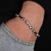 Bone Bead Bracelet Men Trendy High-end Versatile Hip-hop Accessories For Women 2024 New Simple Niche Personality Jewelry_ipsvogv.com