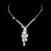 WISHING STAR - Diamond Bridal Jewelry Set (European & Korean Inspired Necklace & Earrings, Wedding Wishes Collection)_ipsvogv.com