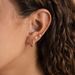 Women’s Jewelry Set Fashion Hot Sale Real Gold Brass Electroplating Temperament Small And Exquisite Small Round Bead Earrings Plain Hoop Earrings Set_ipsvogv.com