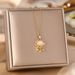 cat's Eye Stone Safety Lock Necklace Women's Ins Cool Breeze Light Luxury Net Red Collarbone Titanium Steel Neck_ipsvogv.com