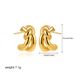Women’s Jewelry Set Fashion Gold Knot Earrings Design Simple Minimalist Light Luxury Niche Design Braided Earrings_ipsvogv.com