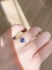 Design A Light Luxury Blue Zircon Couple's With Fashionable Temperament, Personality, Niche, High-end Feeling, Exquisite_ipsvogv.com