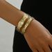Ins Light Style Wrinkle Opening Personalized Double Layer Niche Design Sense Bracelet Versatile Handpiece_ipsvogv.com