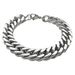 Hip Hop Four-Sided Grinding Chain Titanium Steel Hand Ring Jewelry Cuban Dragon Bone Men's Bracelet Trendy Accessories_ipsvogv.com