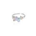 Emotional Construction, Niche Ring, Female Aloofness, High-end Color Zircon Design, Personalized Index Finger Fashion_ipsvogv.com