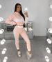 Women's Clothing Long Sleeve Fashion Casual Suit Color Matching Style _ipsvogv.com