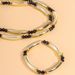 Retro Bamboo Double Layer Stitching Color Necklace Temperament High End Bracelet Clavicle Chain_ipsvogv.com