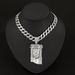 Men’s Jewelry Set Fashion Men's Jewelry Accessories Personality Exaggerated Human Head Pendant Alloy Rhinestone Hip Hop Personality Men's Pendant_ipsvogv.com