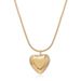 New Titanium Steel Peach Heart Women's Clavicle Chain Instagram Air Cooled Light Wind Minimalist Elegance Love Pendant_ipsvogv.com