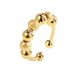 Personalized Fashionable Hand For Men And Women, Anxiety Matte Transfer Bead Ring, Opening Jewelry_ipsvogv.com