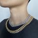 New Full Diamond Thorn Cuban Chain with High Quality Design and Sharp Sting 18mm Box Buckle Alloy Hip Hop Necklace_ipsvogv.com