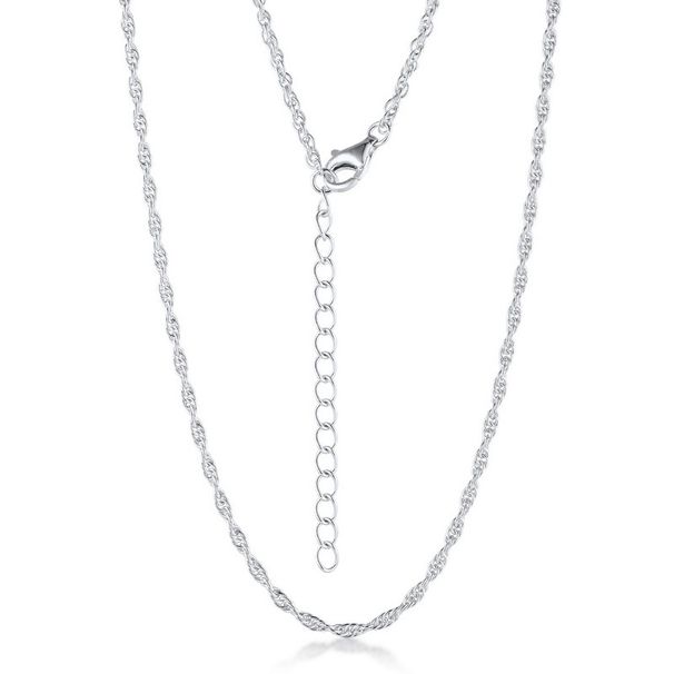 Willson Jewelry Factory Spot S925 Silver Chain Fashion Simple Chain Pendant With Chain_ipsvogv.com