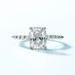 Simple Fat Square Moissanite Ring S925 Silver Inlaid D Color Moissanite Wedding Ring Atmosphere All Match_ipsvogv.com