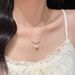 Pure Silver Mermaid Tear Necklace Women With Niche Temperament, Exquisite Design, High-end Collarbone Chain, Gift For_ipsvogv.com