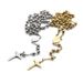 6mm Rosary Prayer Beads Necklace Catholic Christian Religious Jewelry Charm Gift For Men Women Cross Pendant Jewellery_ipsvogv.com