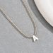 Small Versatile Beaded with Minimalist Fresh Pearl and Fritillaria English Letter Design Sense Collar Chain Necklace_ipsvogv.com