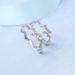 Diamond Round Geometry Couple Female Proposal Pair Male Adjustable Wedding Ring_ipsvogv.com