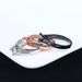 Classic jewelry Korean simple engagement jewelry Zircon rose gold plated women's ring_ipsvogv.com