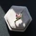 independently Developed A New Women's Colored Diamond Ring Instagram Internet Famous Alloy Inlaid With Water_ipsvogv.com