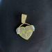 Resin Heart Full Diamond Hip-Hop Pendant Personality Trendy Brand Accessories_ipsvogv.com