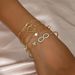 Ins Japanese and Korean style new women's bracelet set, niche love wearing arrow design bracelet, multiple bracelets_ipsvogv.com