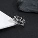 Rising Bamboo Joint Open Ring Fashionable Light Luxury Elegant Index Finger Ring New Ins Trend Personality Cool Style Ring_ipsvogv.com