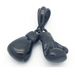Men's Jewelry Boxing Glove Titanium Steel Pendant Necklace For Men - Stylish U-Shaped Design With Twist Chain In Steel, Gold, Antique Silver & Black_ipsvogv.com