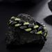 Double Layered Color Blocking Bracelet For Men, Made Of Titanium Steel That Does Not Fade, With A High-end Feel And_ipsvogv.com