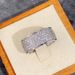 hot selling five row diamond ring, popular fashion jewelry for men and women_ipsvogv.com