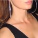 Gold And Silver Large Earrings, Rhinestone Claw Chain Earrings, Exaggerated Circle Jewelry Earrings For Women_ipsvogv.com