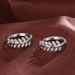 Cao Shi's Flower Series Exquisite Earrings, Olive Branches, Leaves, Micro Inlaid Zircon, Creative And Versatile Earrings_ipsvogv.com