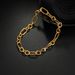 2024 Hip Hop Punk Style Cuban Braided Chain Men's Stainless Steel Bracelet New Fashion_ipsvogv.com
