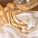 Daily Versatile Twisted Snake Bone Bracelet K Gold Plated_ipsvogv.com