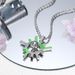 Cyberpunk Personality Luminous Disco Pendant Titanium Steel Necklace Male And Female Ins Hip Hop Street Jewelry Trend_ipsvogv.com