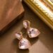 Fashionable Geometric Triangle Zircon E, Women's High-end Feeling, Light Luxury, Small Fragrance, Silver Needle_ipsvogv.com